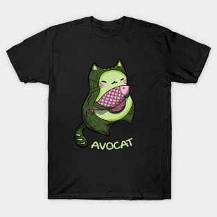 Avocat / Avocado Cat / Cute T-Shirt T-Shirt